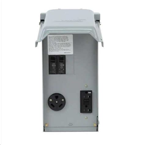 30a rv electric box with 20a gfci|Midwest 30/20 Amp RV Receptacle W/ 20A GFCI – .